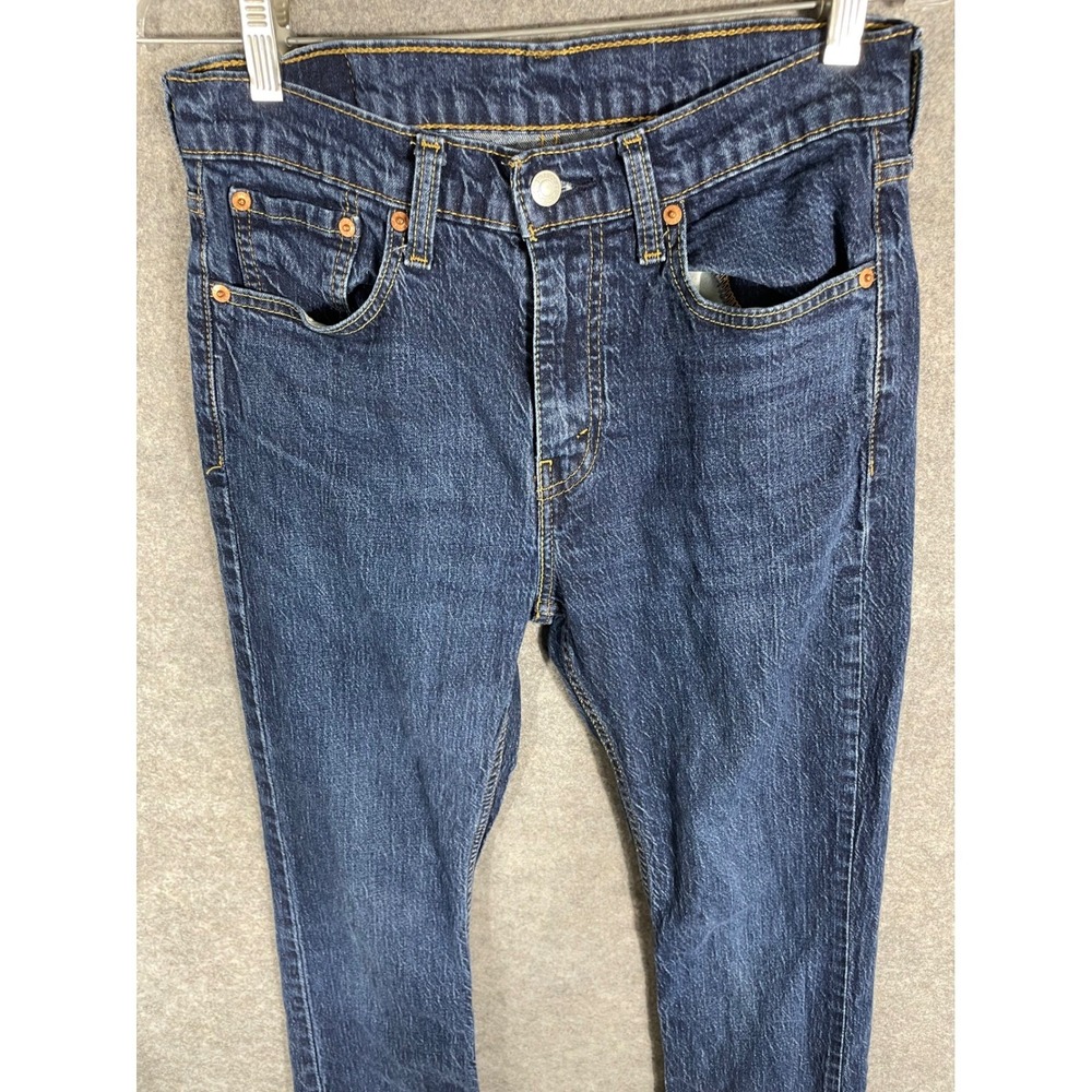 Levis Mens 30x32 Dark Wash 511 Slim Fit Jeans Denim Comfort Stretch Modern‎